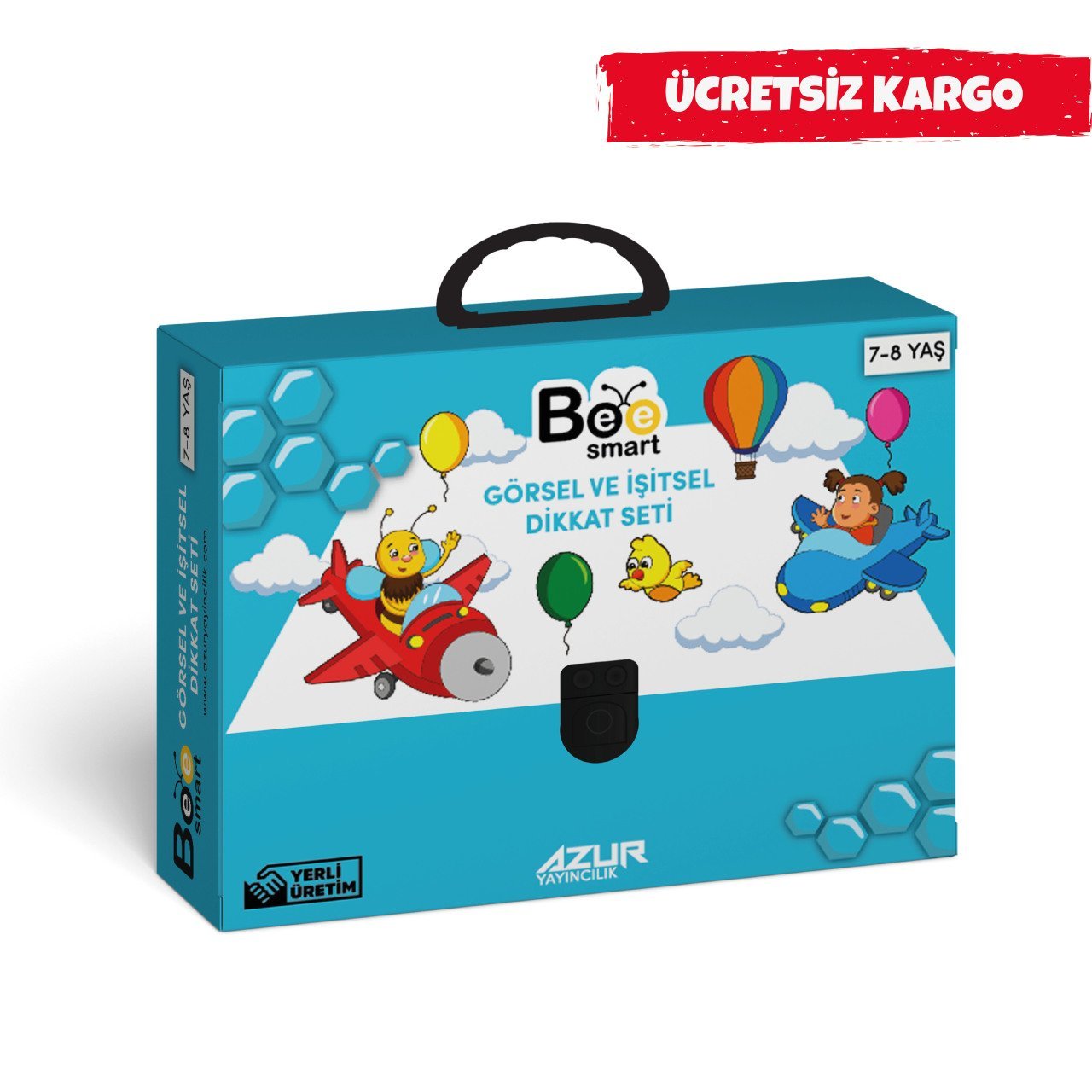 Görsel ve İşitsel Dikkat Seti 7-8 Yaş Bee Smart