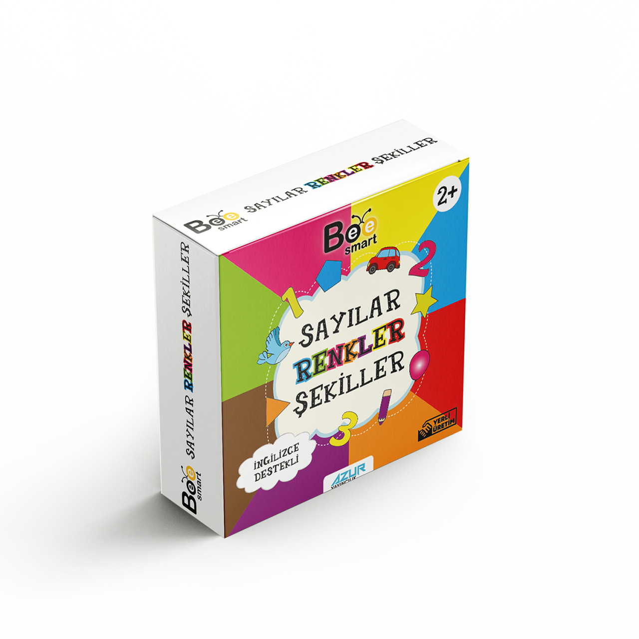 Bee Smart Sayılar Renkler Şekiller - İngilizce Destekli