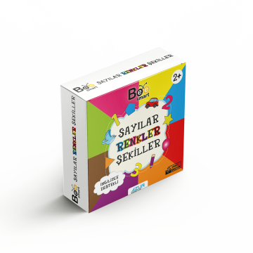 Bee Smart Sayılar Renkler Şekiller - İngilizce Destekli
