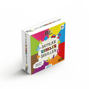 Bee Smart Sayılar Renkler Şekiller - İngilizce Destekli