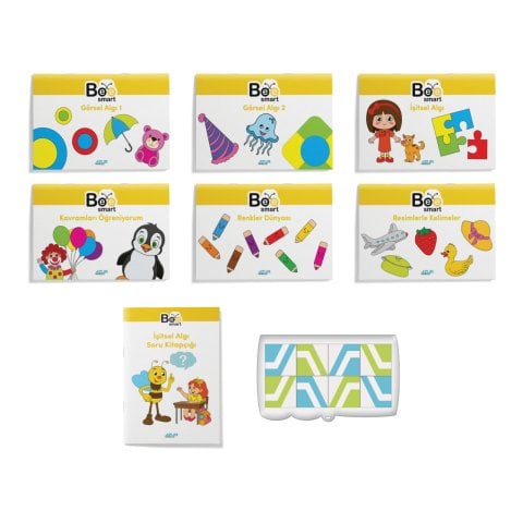 Görsel ve İşitsel Dikkat Seti 2 Yaş Bee Smart