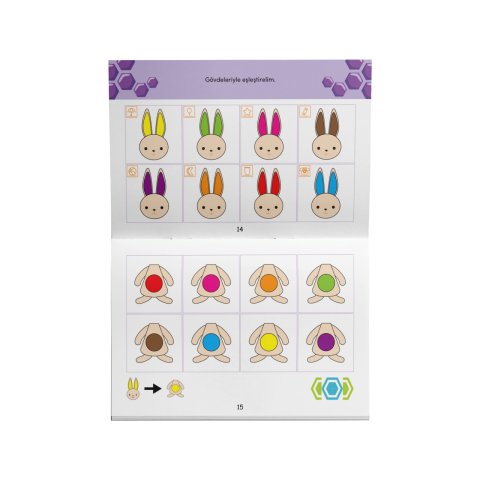 Görsel ve İşitsel Dikkat Seti 2 Yaş Bee Smart