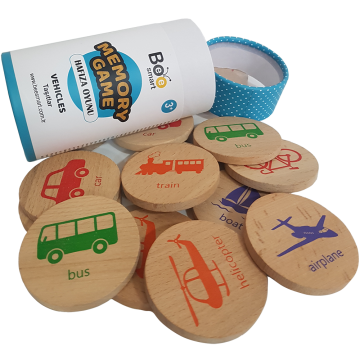 Bee Smart Görsel ve İşitsel Dikkat Seti 2 Yaş ve Memory Game Hafıza Oyunu