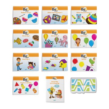 Bee Smart Görsel ve İşitsel Dikkat Seti 3-4 Yaş ve Memory Game Hafıza Oyunu