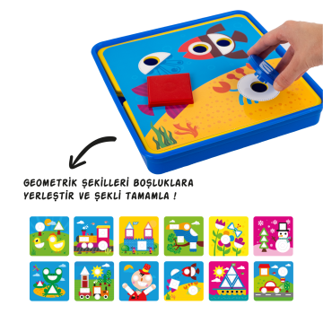 Bee Smart Şekli Bul 3 yaş oyunu Oyunu Eğitici Oyuncak Kutu Oyunu Aile Oyunu 2 yaş