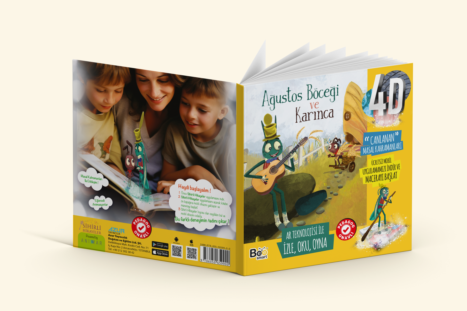 Bee Smart Ağustos Böceği İle Karınca